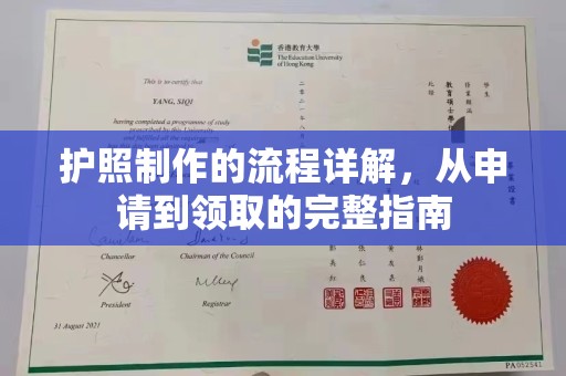 凤泉护照制作的流程详解，从申请到领取的完整指南